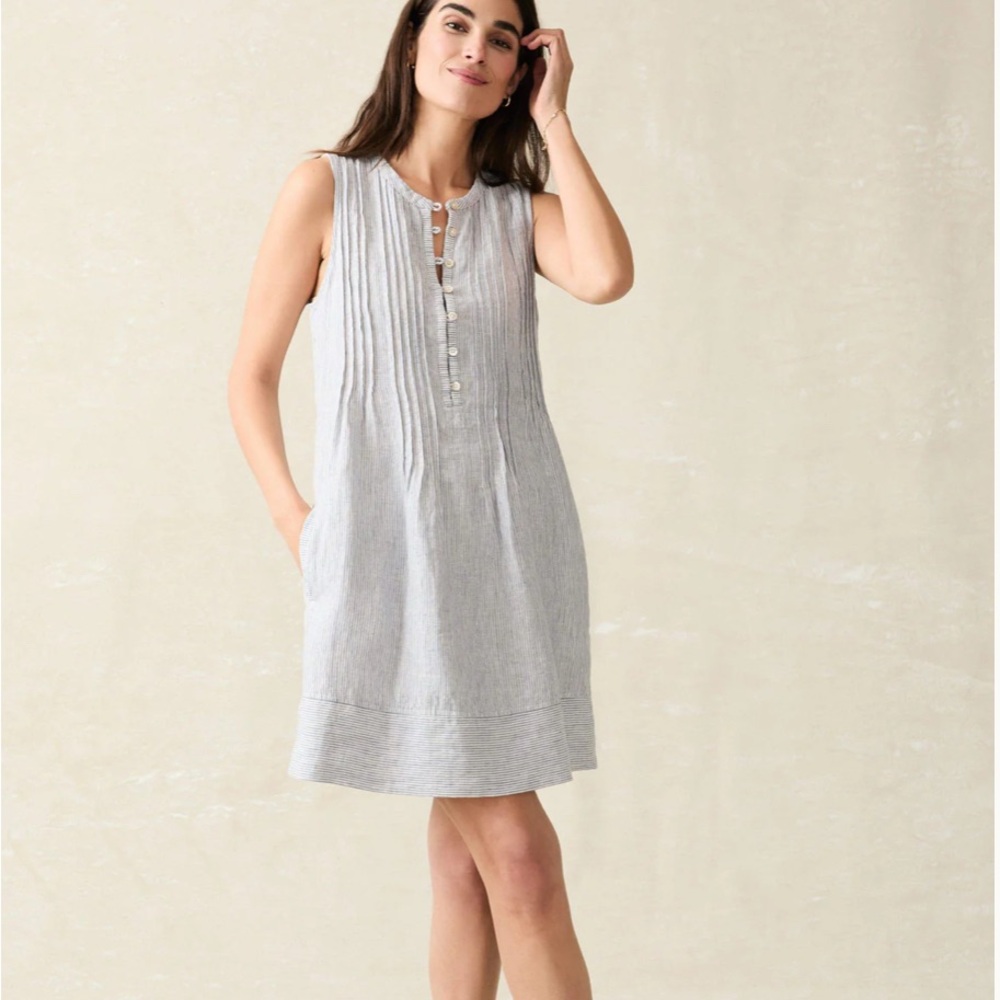 Faherty Isha Dress - Small